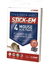 JTEaton STICK-EM 2 Mouse Glue Traps 24 Packs