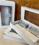 Repeater Low Profile Multi Catch Mouse Trap with Clear Inspection Window in White Powder Coat