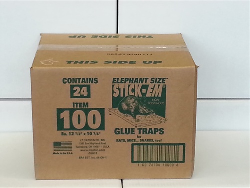 Rat, Mouse, Snake & Insect Glue Trays 12 Count